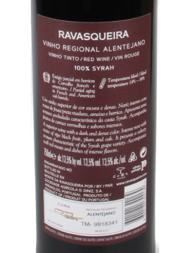 Monte da Ravasqueira Syrah 0.75 Tinto 2021