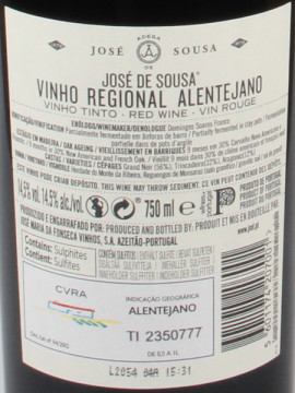 Jose de Sousa 0.75 Tinto 2019/20