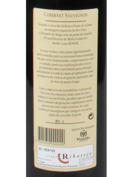 Casa Cadaval Cabernet 98 T. 1998