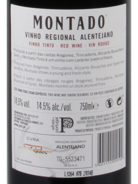 Montado 0.75 Tinto Reg.alent. 2019