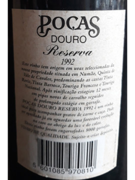 Poças Reserva Tinto Douro 1992