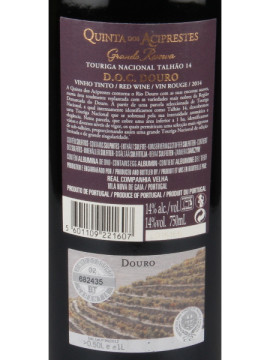 Quinta dos Aciprestes Grande Reserva Talhão 14 0.75 Tº 2015