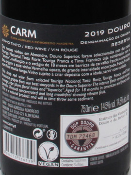 Carm Reserva 0.75 Tinto 2020