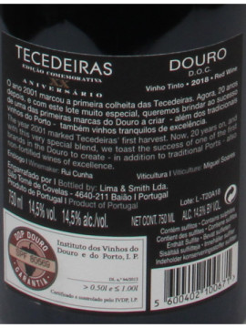 Quinta das Tecedeiras Edição 20 Anos 0.75 Tinto 2018