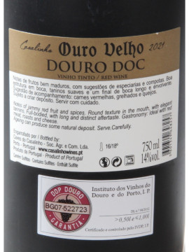 Ouro Velho 0.75 Tinto 2022