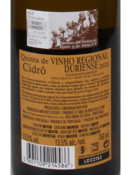 Quinta de Cidrô Gewurztraminer 0.75 2021