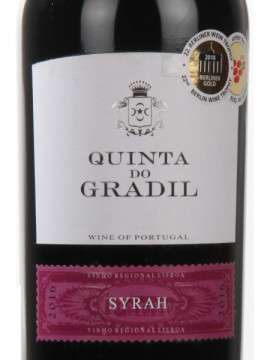 Quinta do Gradil Syrah 0.75 Tº 2016