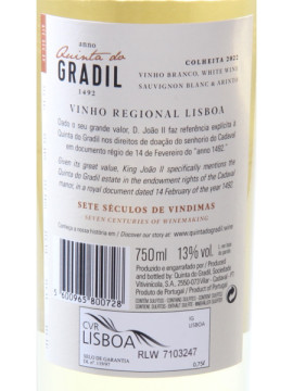 Quinta do Gradil 0.75 Branco 2021