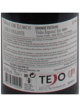 Quinta da Ribeirinha Vale de Lobos Grande Escolha Tinto 2013