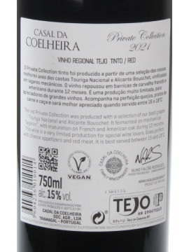 Casal Coelheira Private Collection 0.75 Tinto 2021