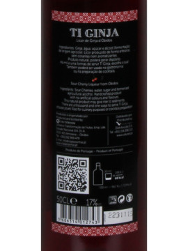 Ginja de Obidos Ti Ginja 0.50 L + 12 Copos de Chocolate