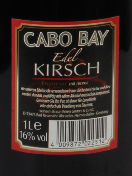 Cabo Bay Kirsch 