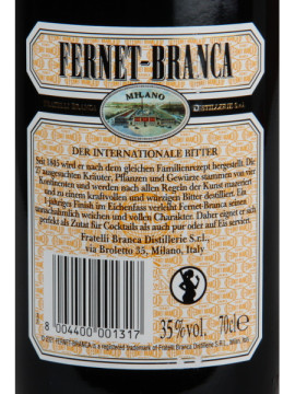 Fernet Branca 0.70 35º